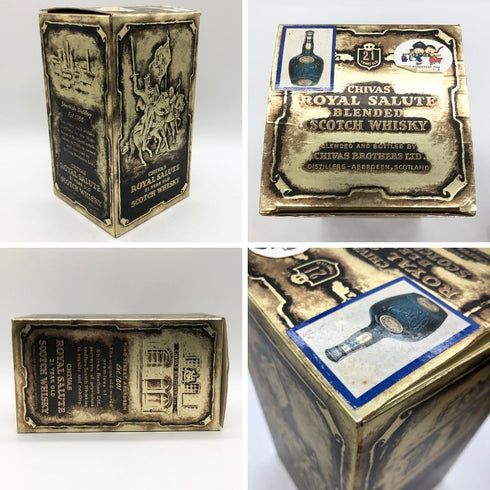 シーバス ブラザーズ ロイヤルサルート 21年 青陶器 700ml 40% CHIVAS BROTHERS ROYAL SALUTE スコッチウイスキー1289g【D1】
