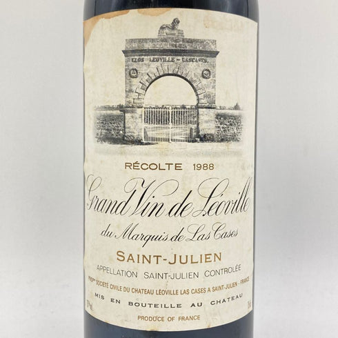 シャトー レオヴィル ラス カーズ 1988 750ml 13.5% Chateau Leoville Las Cases 【E】