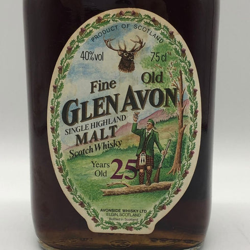 グレンエイボン 25年 700ml 40% GLEN AVON スコッチウイスキー【P4】
