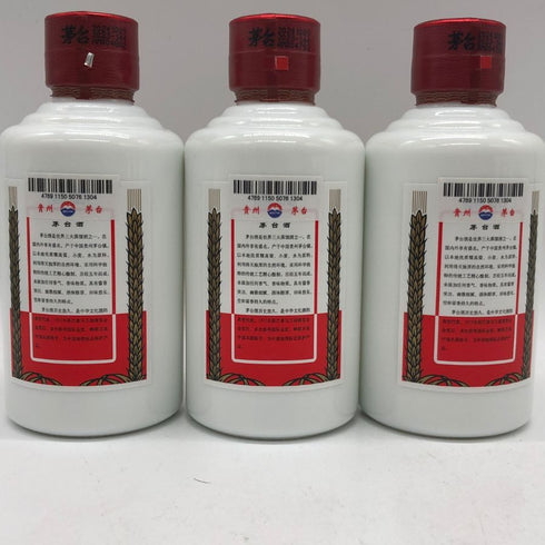 貴州茅台酒 マオタイ酒 天女ラベル 2023 100ml 53% 6本セット 中国酒1640g【R0】