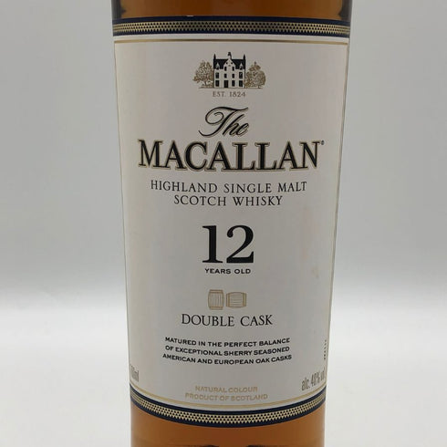 ザ マッカラン 12年 ダブルカスク 700ml 40% The MACALLAN 箱無 スコッチウイスキー【G4】