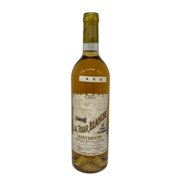 シャトー ラトゥール ブランシュ 1984 750ml 13% Chateau La Tour Blanche 白ワイン【F1】