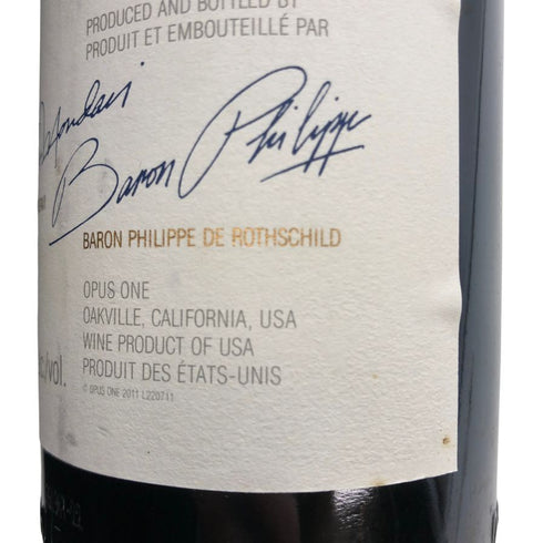 オーパスワン 2009 750ml 14.5% OPUS ONE カリフォルニアワイン【G3】