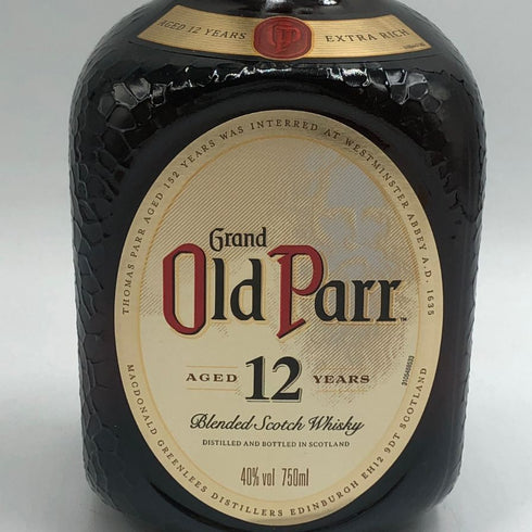グランド オールドパー 12年 43% 750ml Grand Old Parr スコッチウイスキー【W4】