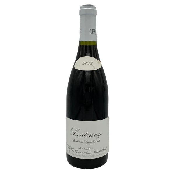 メゾン ルロワ サントネイ 2003 750ml 13% Maison Leroy Santenay 白ワイン【M2】