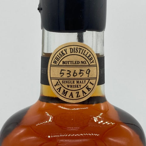 東京都限定◆サントリー シングルモルト 山崎蒸留所 樽出原酒 15年貯蔵 600ml 56% SUNTORY 【B2】