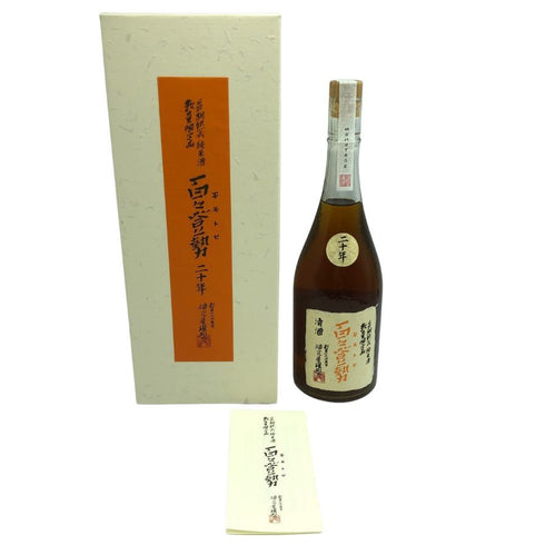 百々登勢 20年 数量限定 720ml 18% 日本酒- 純米酒【X4】