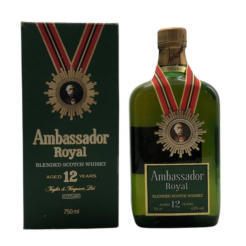 アンバサダー ロイヤル 12年 750ml 43% Ambassador ROYAL スコッチウイスキー【Y0】
