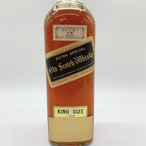 ジョニー ウォーカー ブラックラベル エクストラ スペシャル キングサイズ 金キャップ 特級 1136ml 43% JOHNNIE WALKER BLACK EXTRA SPECIAL KING SIZE 【Q2】