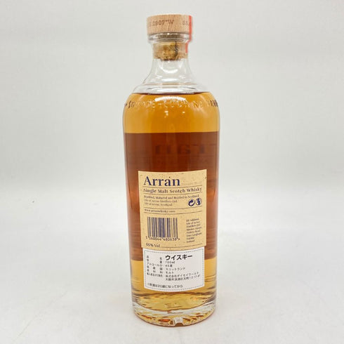 アラン 10年 ノンチルフィルタード 700ml 46% Arran スコッチウイスキー【K2】