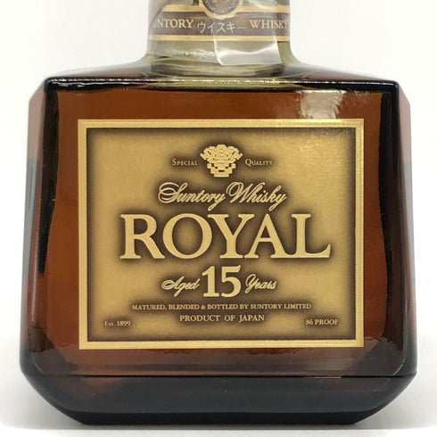 東京都限定◆サントリー ウイスキー ローヤル 15年 ゴールドラベル 750ml 43% SUNTORY WHISKY ROYAL 【N4】