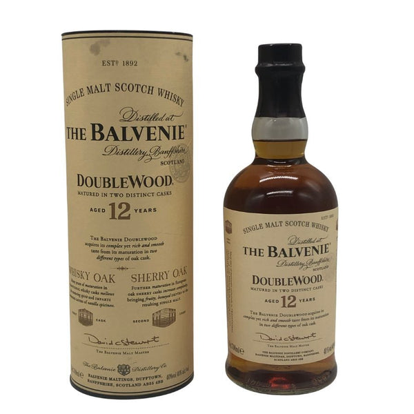バルヴェニー12年 ダブルウッド 700ml 40% The Balvenie Double Wood スコッチウイスキー【G2】