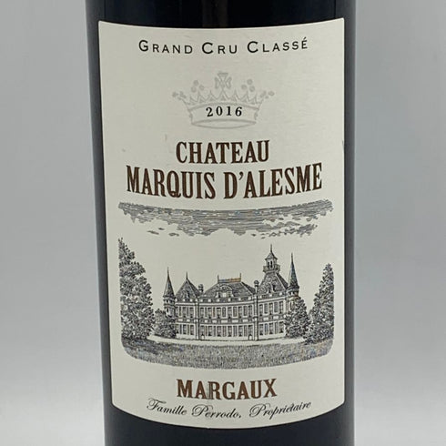 シャトー マルキ ダレーム ベッケール 2016 750ml 14% Chateau Marquis d'Alesme Becker ボルドーワイン【C1】
