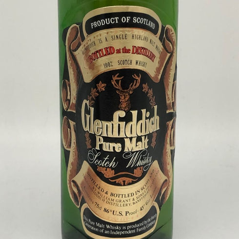 グレンフィディック ピュアモルト 750ml 43% Glenfiddich Pure Molt スコッチウイスキー【X1】
