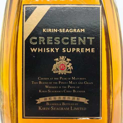 東京都限定◆キリンシーグラム クレセント 660ml 43% Crescent Kirin-Seagram WHISKY SUPREME 【C1】