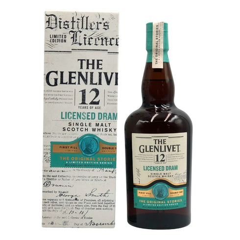 グレンリベット 12年 ライセンスド ドラム 700ml THE GLENLIVET LICENSED DRAM スコッチウイスキー【I3】