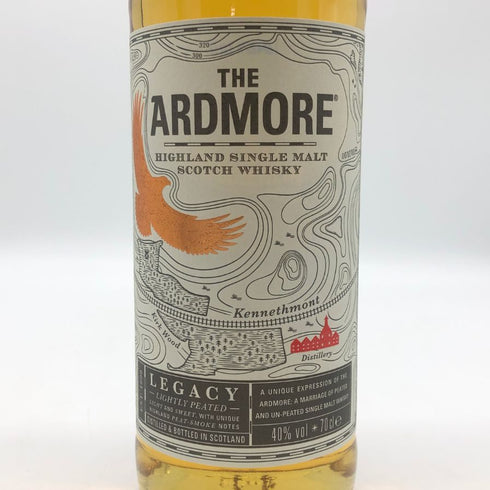 アードモア レガシー シングルモルト 700ml 40% ARDMORE スコッチウイスキー【R0】