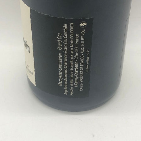 ジャン マリー フーリエ マゾワイエール シャンベルタン グランクリュ 2022 750ml 14% Jean Marie Fourrier Mazoyeres Chambertin Grand Cru ブルゴーニュワイン【I1】