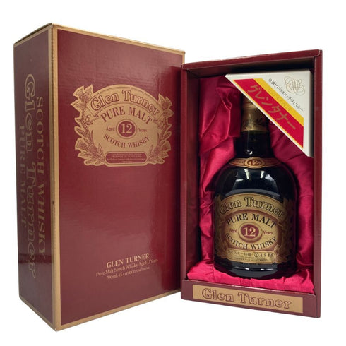 グレンターナー 12年 ピュアモルト 700ml 43% ウイスキー特級 Glen Turner スコッチウイスキー【B0】