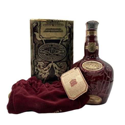 シーバス ブラザーズ ロイヤル サルート 21年 赤陶器 700ml 40% CHIVAS BROTHERS ROYAL SALUTE スコッチウイスキー1282g【G2】