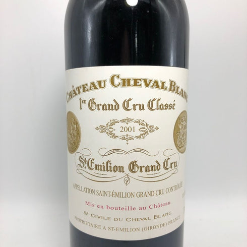 シャトー シュヴァル ブラン 2001 750ml 13.5% CHATEAU CHEVAL BLANC ボルドーワイン【AFA15】