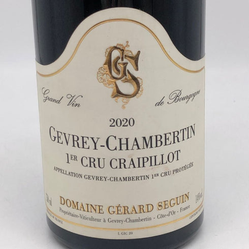 ジェラール セガン ジュヴレ シャンベルタン ルミエ クリュ クレピヨ 2015 750ml 13% DOMAINE GERARD SEGUN ブルゴーニュワイン【G4】
