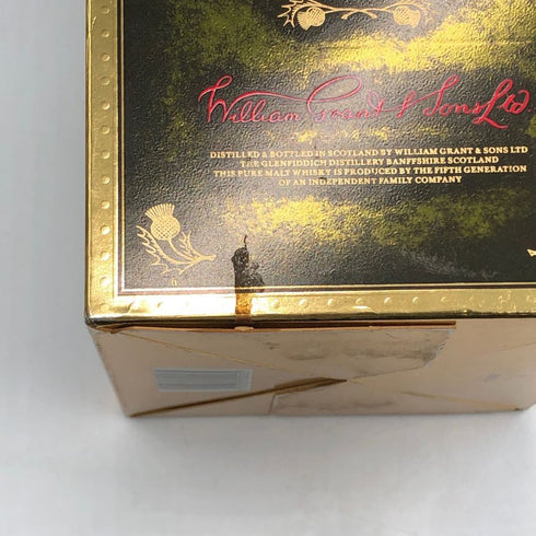 グレンフィディック 18年 ピュアモルト 陶器ボトル グリーン 700ml 43% Glenfiddich Pure Malt スコッチウイスキー1177g【A3】