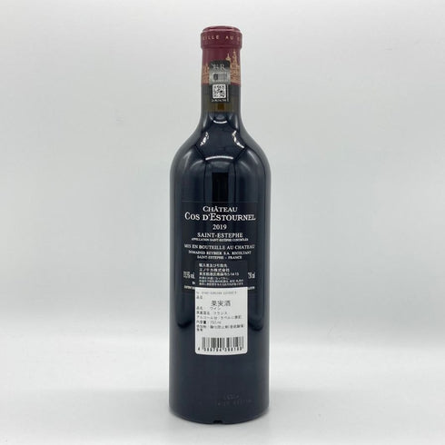 シャトー コス デストゥルネル 2019 750ml 13.5% CHATEAU COS D'ESTOURNEL ボルドーワイン【O2】