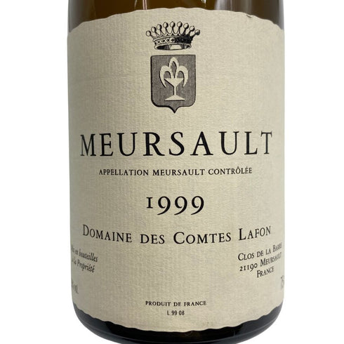 ドメーヌ デ コント ラフォン ムルソー 1999 750ml 13.5%DOMAINE DE COMTES LAFON Meursault 白ワイン【O4】