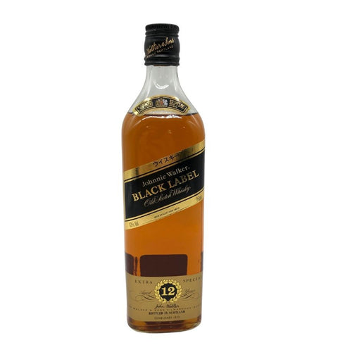 ジョニーウォーカー ブラックラベル 12年 黒キャップ 750ml 43% Johnnie Walker BLACK LABEL スコッチウイスキー【Q】