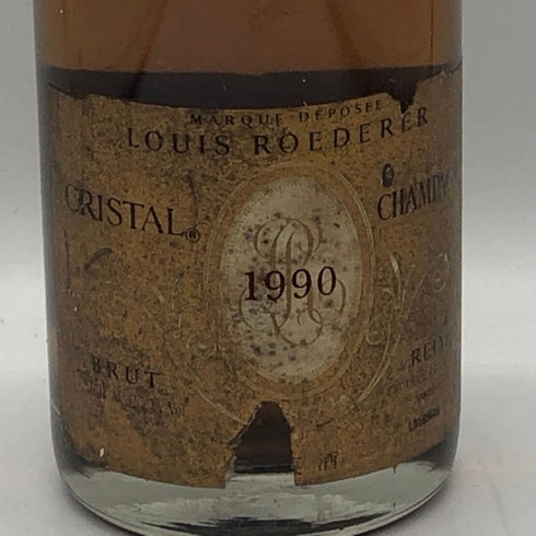 ルイロデレール クリスタル 1990 750ml 12% LOUIS ROEDERER CRISTAL シャンパン【E2】
