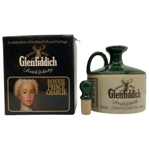 グレンフィディック チャールズ エドワード スチュアート 陶器ボトル 750ml 43% Glenfiddich BONNIE PRINCE CHARLIE 1287g【H4】