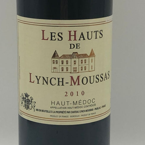 レ オー ド ランシュ ムーサ 2010 750ml 13% Les Hauts de Lynch-Moussas ボルドーワイン【Z1】