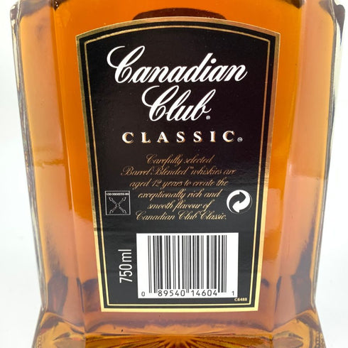 カナディアン クラブ クラシック 12年 750ml 40% CANADIAN CLUB CLASSIC 【J1】