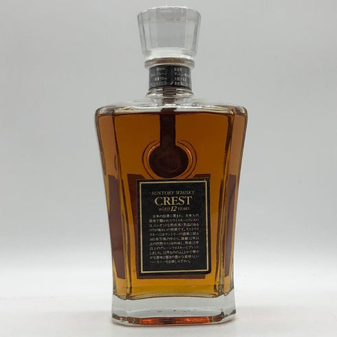 東京都限定◆サントリー クレスト 12年 響マーク 700ml 43% SUNTORY CREST 【D4】