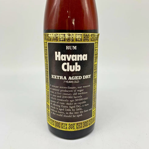 ハバナクラブ 7年 エクストラ エイジ ドライ ラム 40% 750ml Havana Club ラム酒【E4】