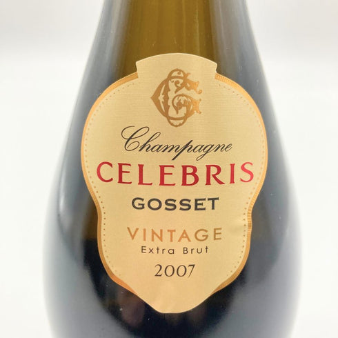 ゴッセ セレブリス ブリュット 2007 750ml 12% GOSSET CELEBRIS BRUT 【E】