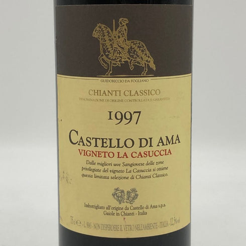 カステッロ ディ アマ ヴィニェート ラ カズッチャ 1997 750ml 12.5% CASTELLO DI AMA イタリアワイン【M1】