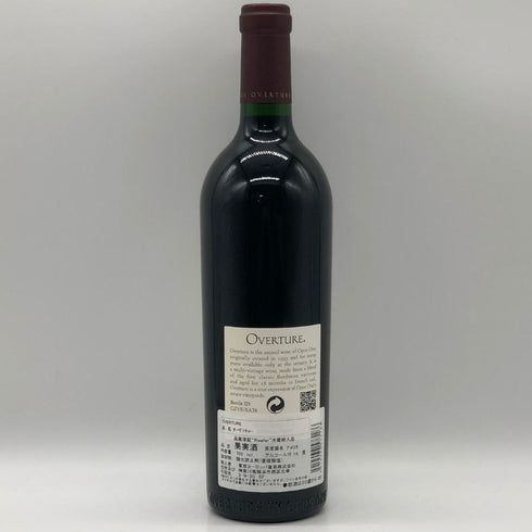 オーバーチュア 750ml 14% OVERTURE カリフォルニアワイン【V1】
