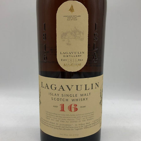 ラガヴーリン 16年 1816 700ml 43% LAGAVULIN スコッチウイスキー【E0】