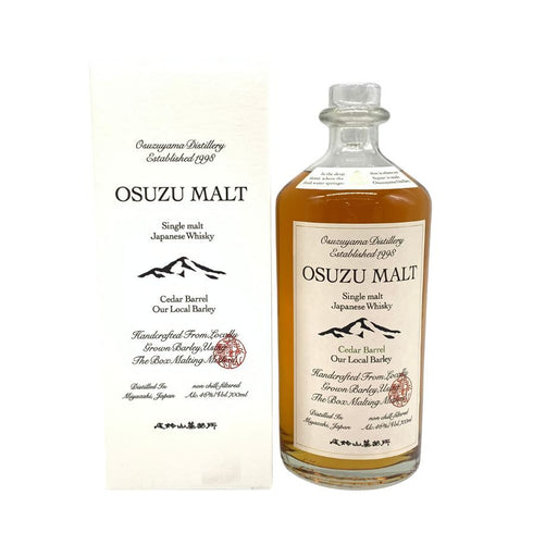 東京都限定◆尾鈴山蒸留所 オスズモルト シダーバレル 700ml 46% OSUZU MALT Ceder Barrel 【F4】