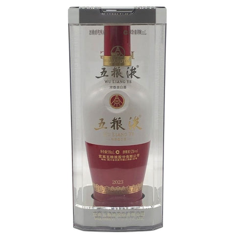 五粮液 ゴリョウエキ 2023 中国酒 500ml 52% WU LIANG YE 中国酒1459g【E3】