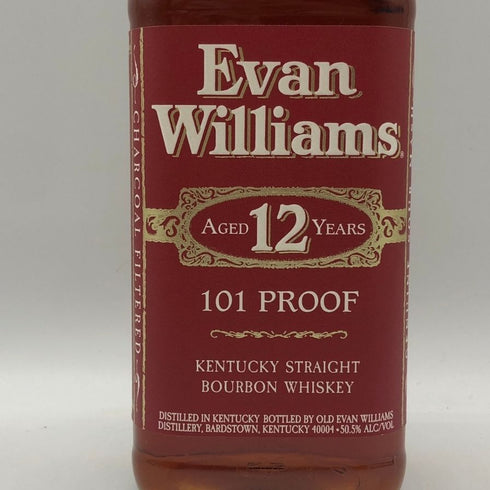 エヴァン ウィリアムズ 12年 旧 50.5% 750ml Evan Williams バーボン【X1】