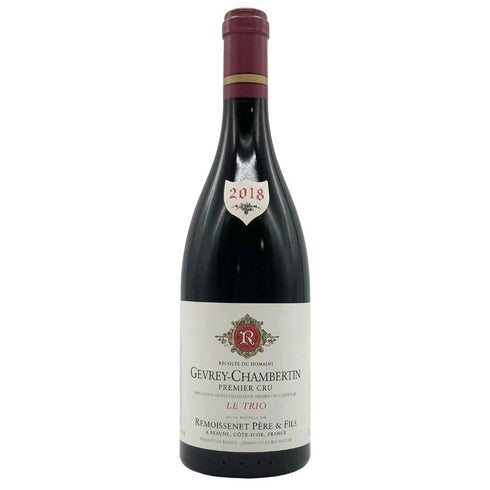 ルモワスネ ペール エ フィス ジュヴレ シャンベルタン プルミエ クリュ ル トリオ 2018 ワイン 750ml 14.5 ブルゴーニュワイン【C1】