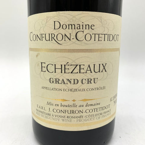コンフュロン コトティド エシェゾー グランクリュ 2002 750ml Confuron Cotetidot Echezeaux Grand Cru ブルゴーニュワイン【P】
