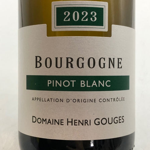 ドメーヌ アンリ グージュ ブルゴーニュ ピノ ブラン 2023 750ml 12.5% Domaine Henri Gouges Bourgogne Pinot Blanc 白ワイン【N0】