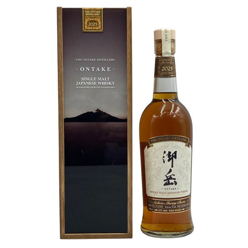 東京都限定◆西酒造 御岳 2025 シングルモルト ソラレ シェリー バット 700ml 43% ONTAKE SINGLE MALT 【E3】