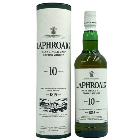 ラフロイグ 10年 シングルモルト スコッチウイスキー 750ml 43% LAPRHROAIG スコッチウイスキー【Q4】
