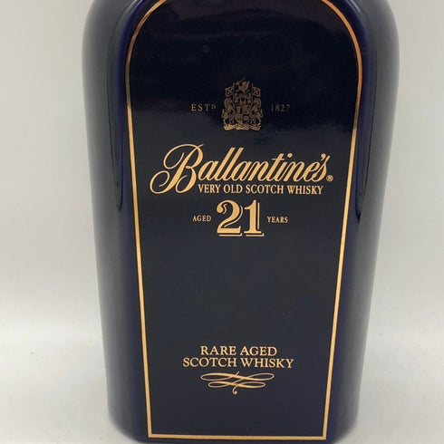 バランタイン 21年 ベリーオールド 陶器ボトル 700ml 43% Ballantine's スコッチウイスキー1434.5g【N1】