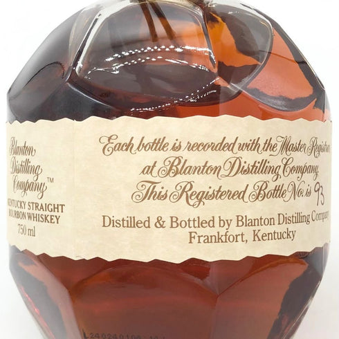 ブラントン シングルバレル 2024 750ml 46.5% Blanton's SINGLE BARREL バーボン【N4】